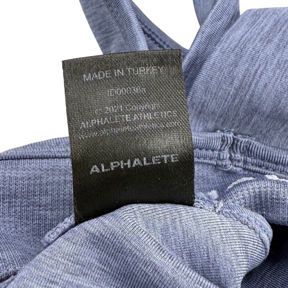 ALPHALETE Trinity Bra Women's High-Impact Seamless Bra Sz XXS French Blue - Picture 5 of 5
